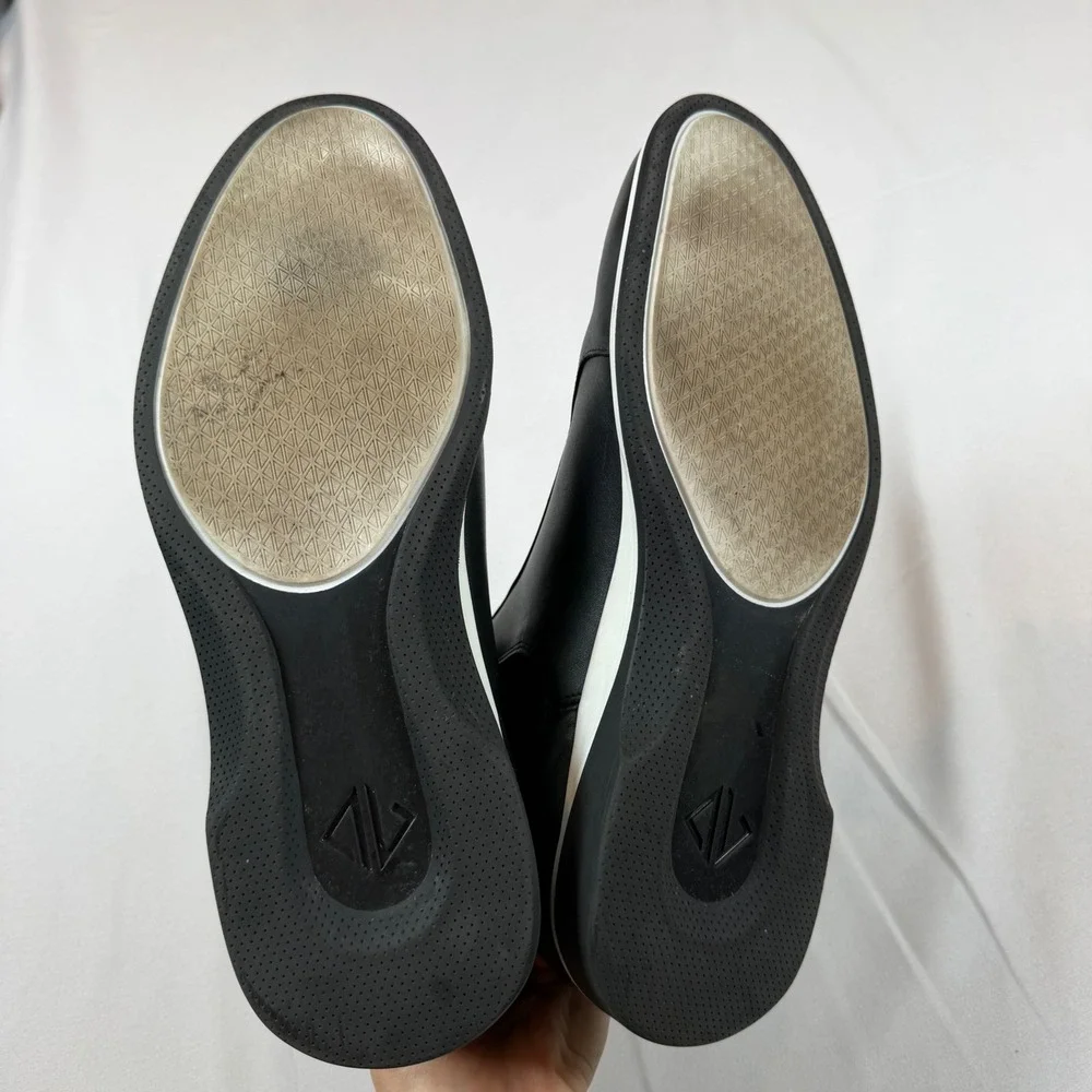 Amberjack The Chelsea Boot Black Onyx‎ Full Grain Leather Mens Sz 11 EUC